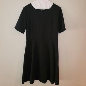 Loft, black, short-sleeved dress, short, size 6